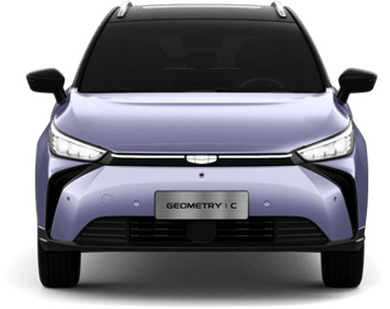 Silver Lilac Car
